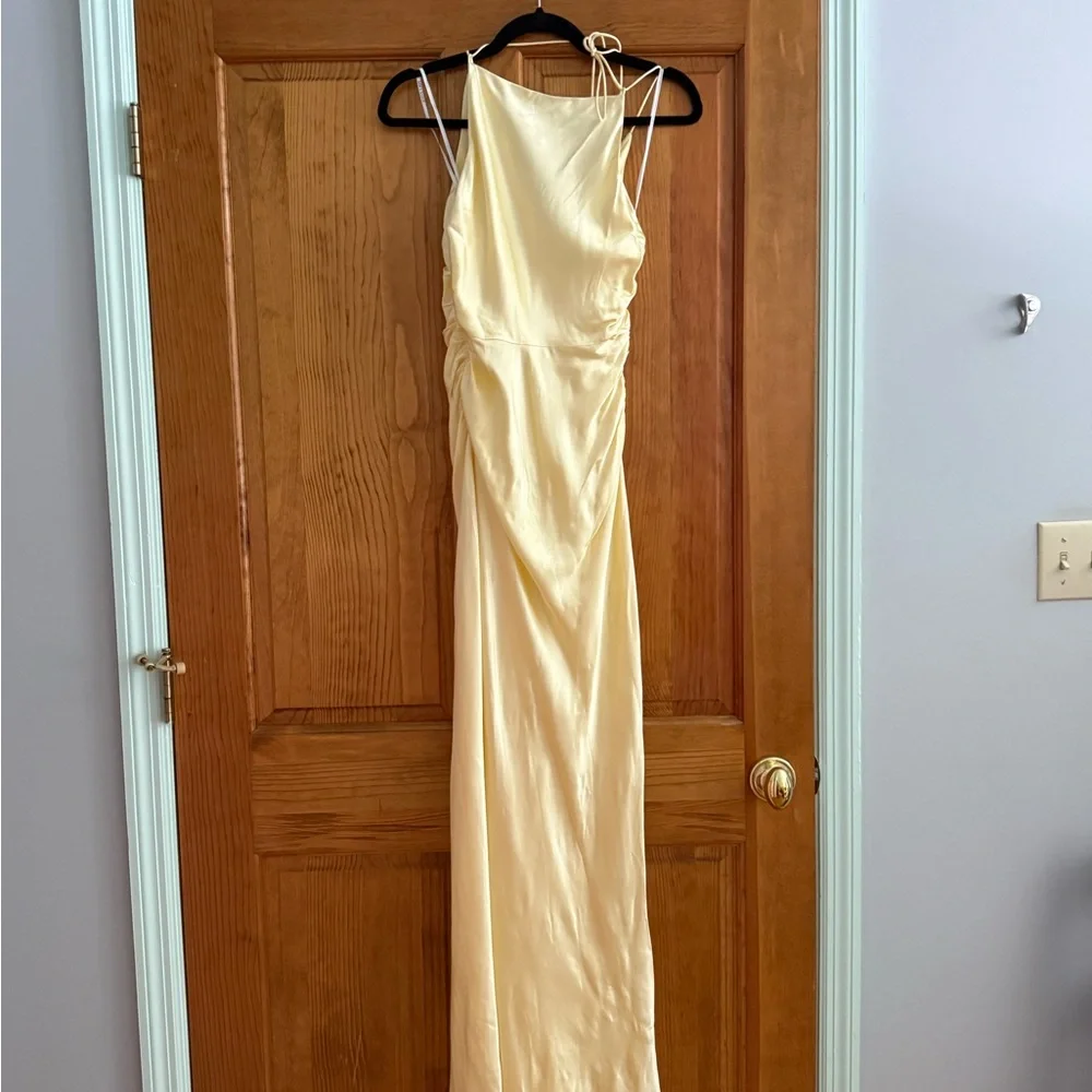 Shona Joy Light Yellow Maxi Dress - Picture 2 of 7